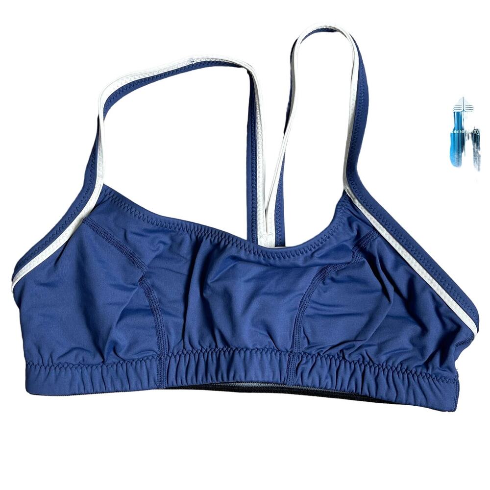 TYR Solid bra Swim Bikini Top -Deep Slate Blue - Women's Size 6 XS - $36